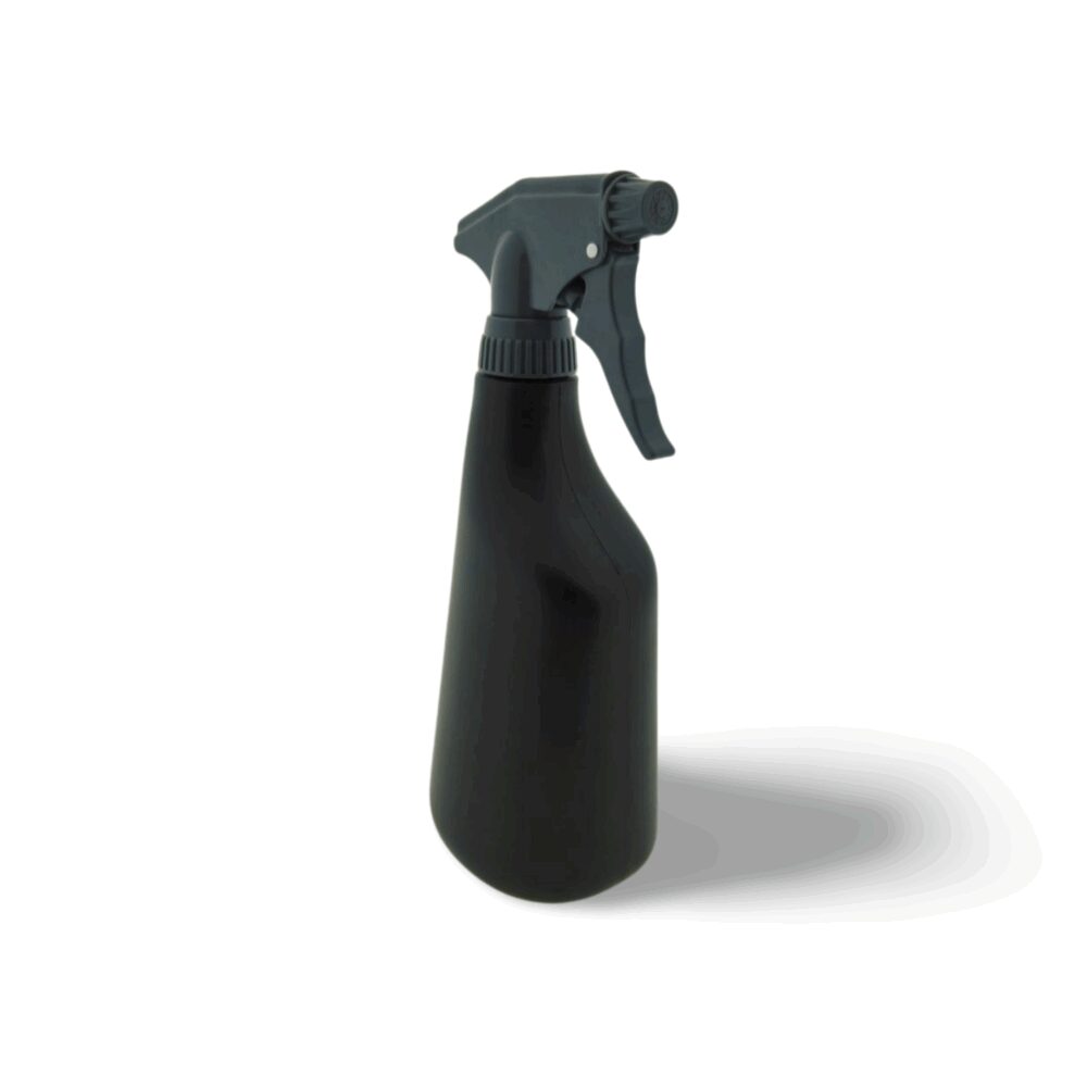 Sprayflacon zwart chemiebestendig 600ml