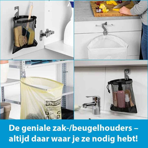 O-Spring Afvalzakhouder Multi-Set - Afbeelding 3