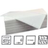 Papieren handdoekjes Z-vouw 2 laags 22x24cm cellulose 3200stuks