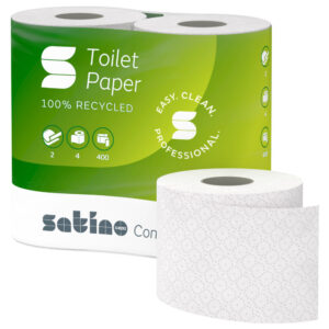 Alternative view of Satino ECO Toiletpapier 2laags-400 vel – Zacht Sterk en Duurzaam 40 Rollen